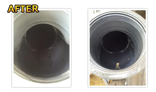 排水管内の洗浄After